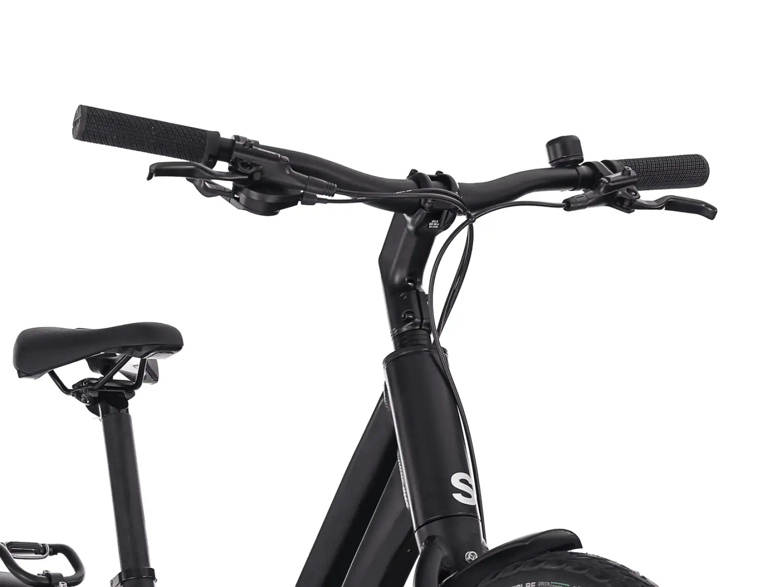 Superior Blox 6.4 T MS Stadtfahrrad mattschwarz