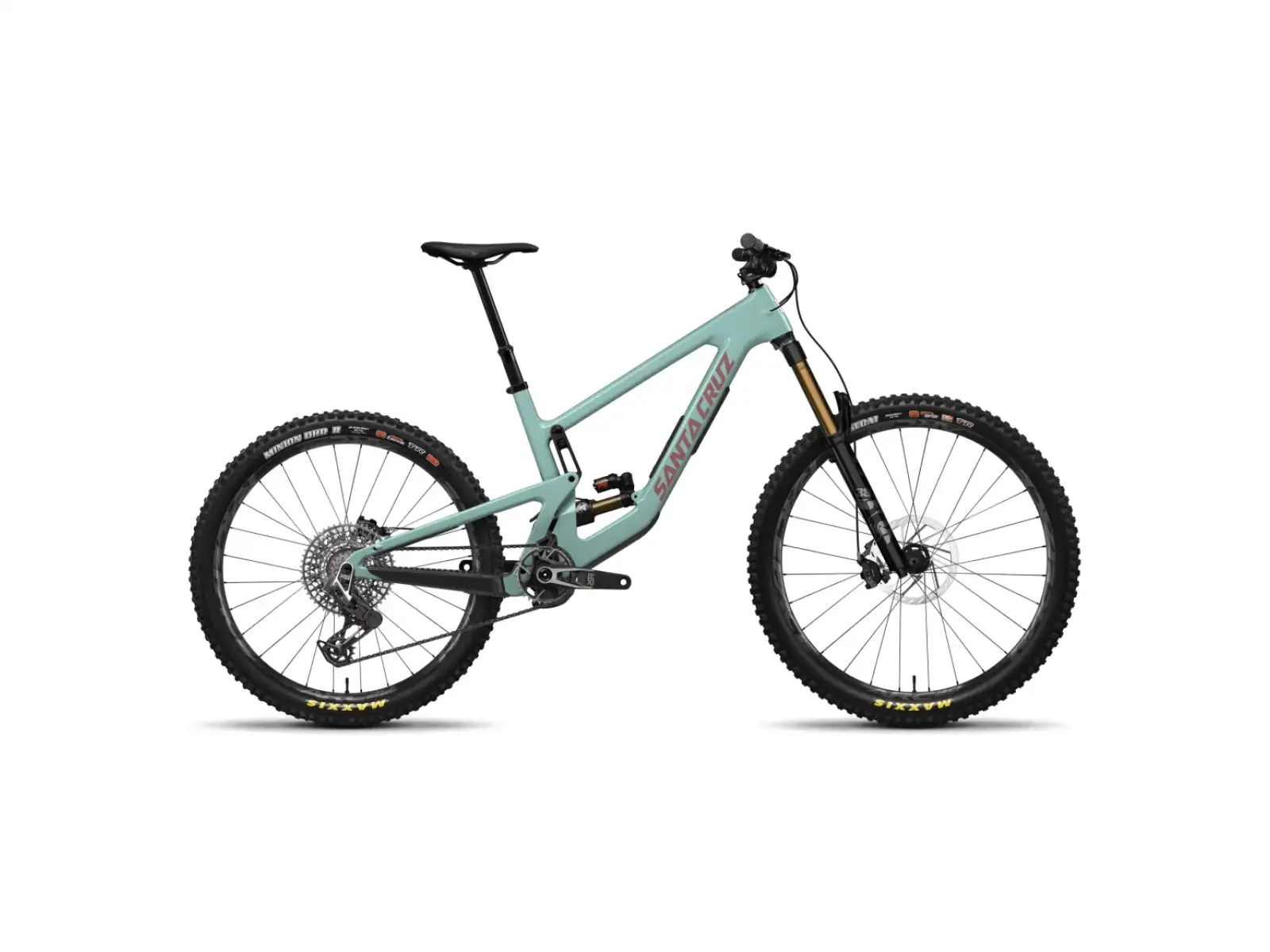 Santa Cruz Nomad 6 CC MX X0 AXS RSV vollgefedertes Fahrrad Gloss Light Teal