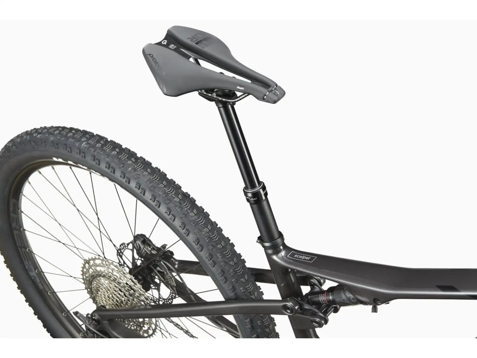 Cannondale Scalpel 4 Mountainbike Rauchschwarz