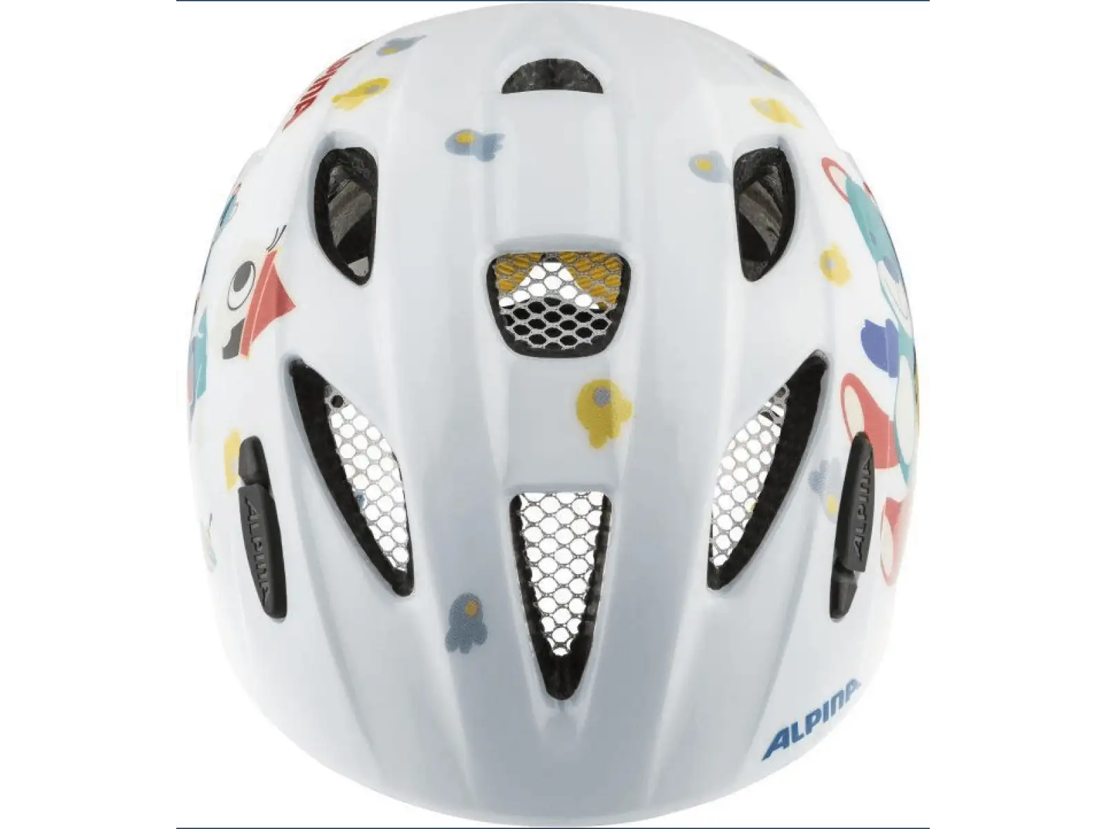 Alpina Ximo Kinderhelm weiß Bear Gloss