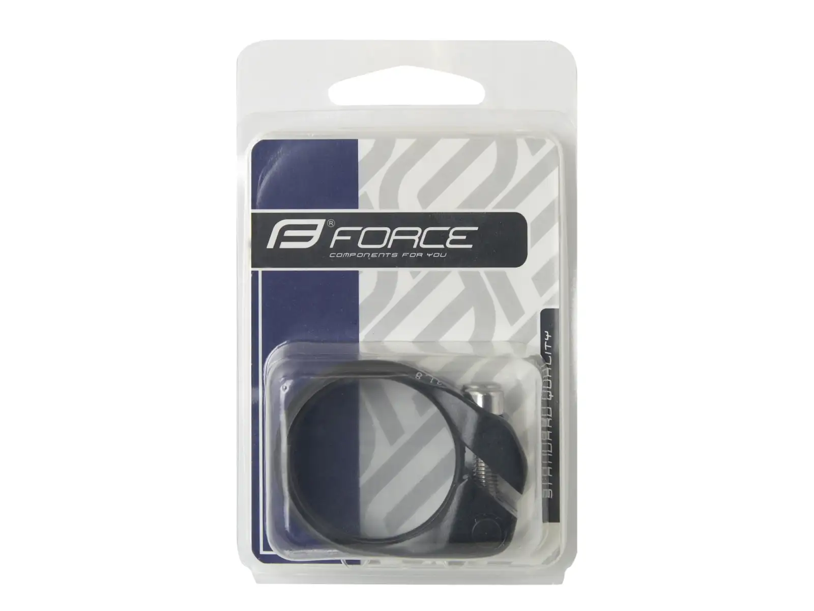 Force Sattelstützklemme für Carbon-Rahmen 31,8-34,9 mm schwarz glänzend