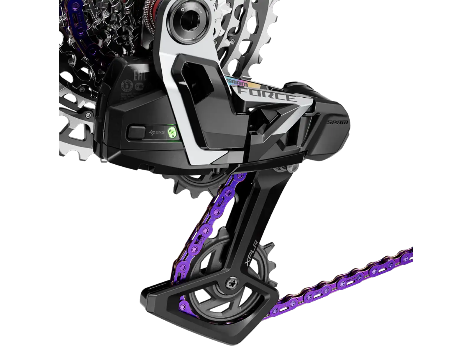 Sram Force E1 Flattop Kette Purple 114 Glieder