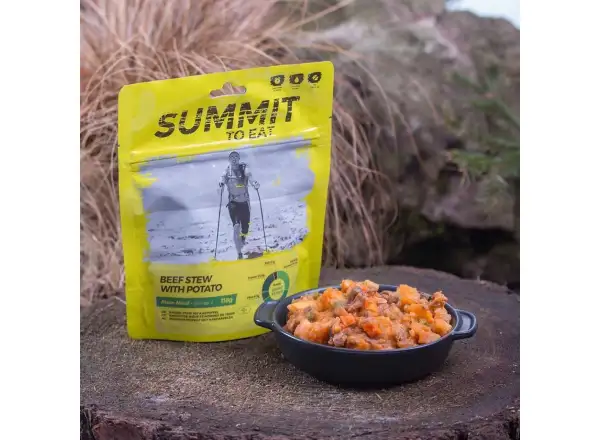 Summit To Eat dehydriertes Essen Geschmortes Rindfleisch in eigenem Saft mit Kartoffeln 190 g