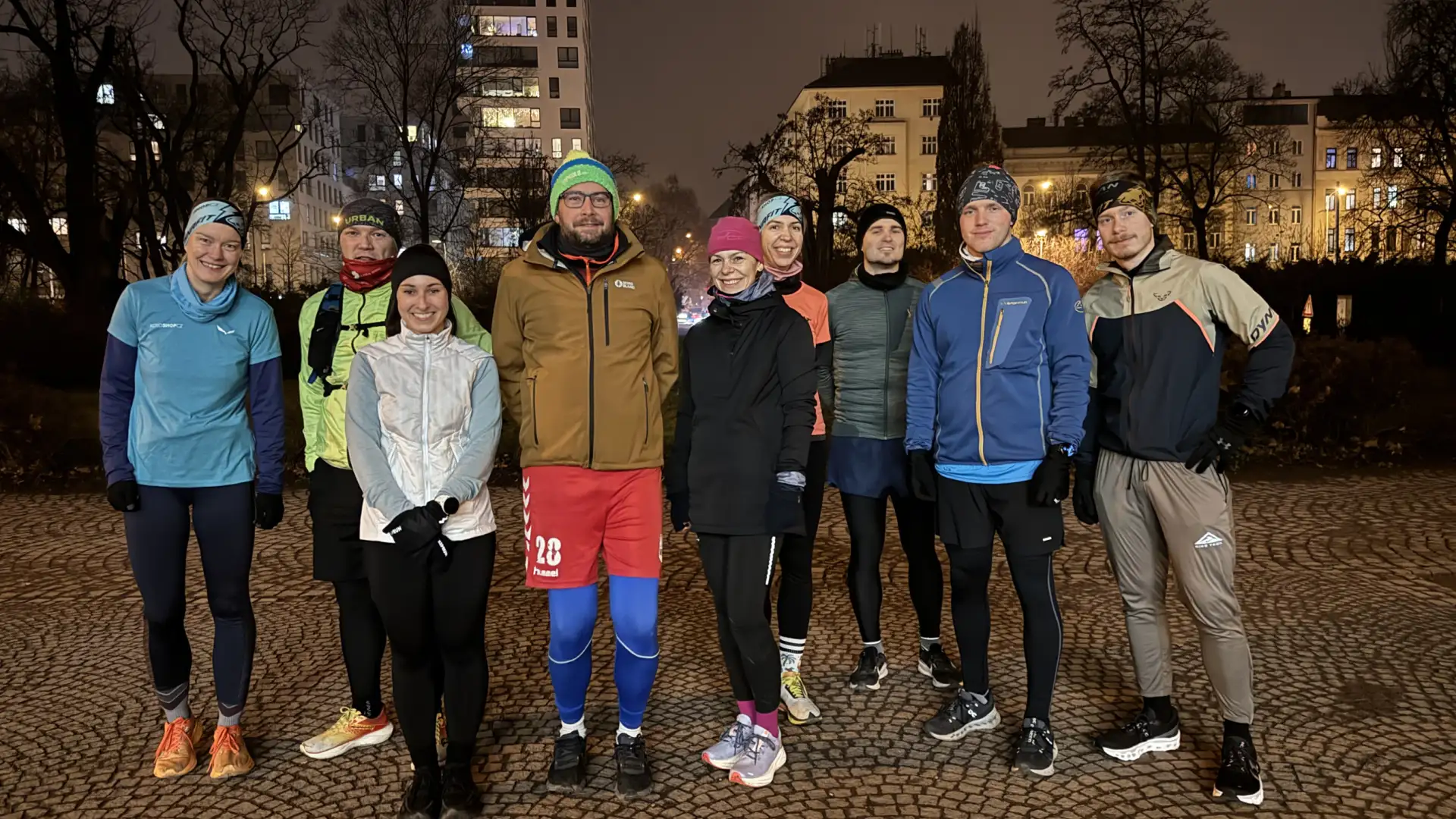 Adventslauf durch Brno: Mit Petzl Stirnlampen auf der Suche nach Weihnachtsstimmung