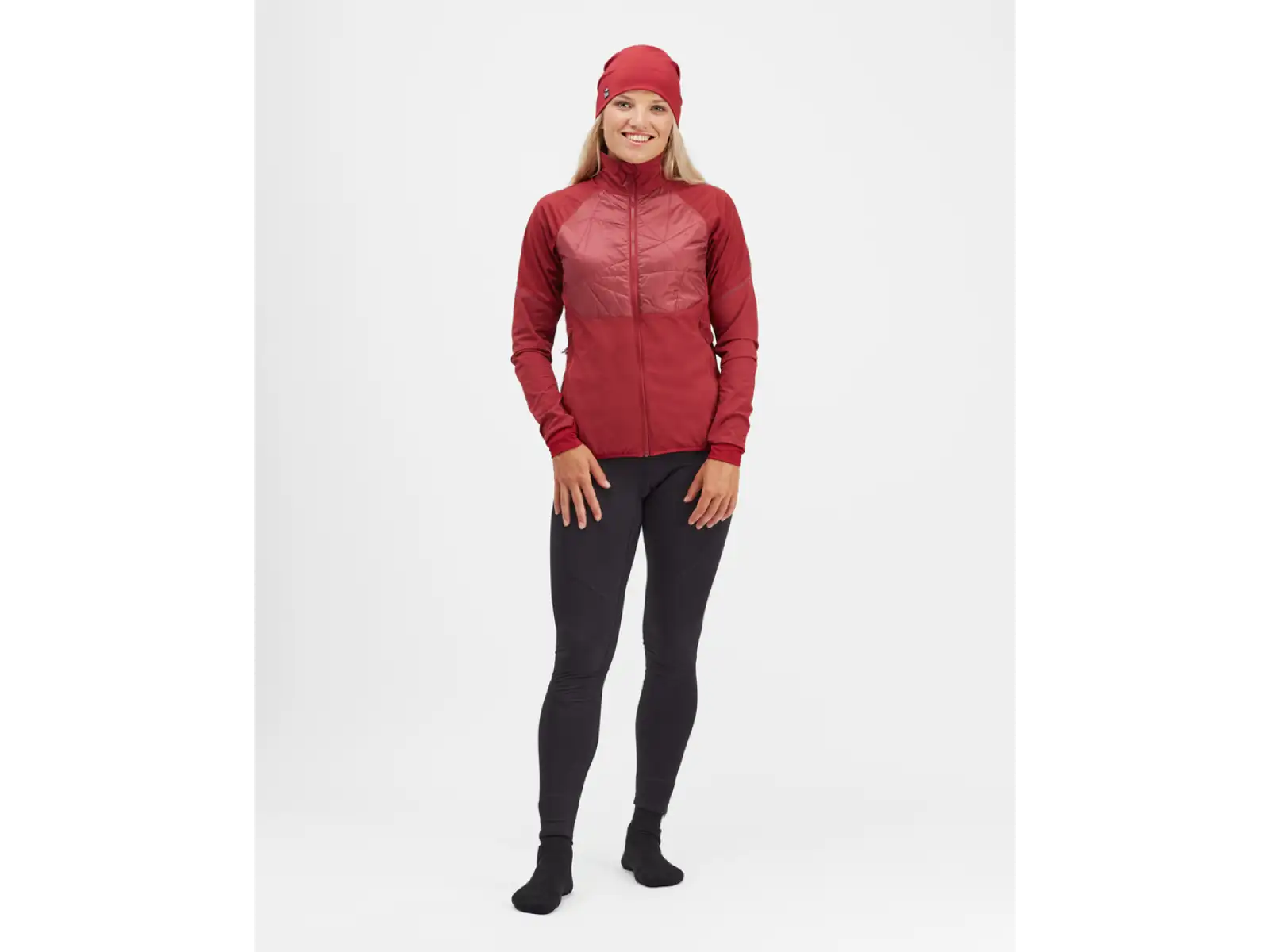 Silvini Cortena Damenhoodie Merlot.
