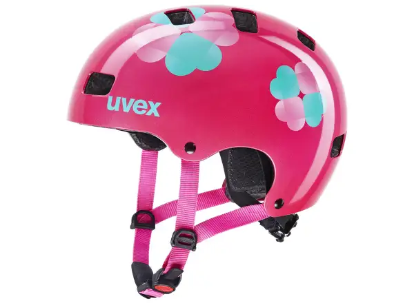 Uvex Kid 3 Kinderhelm Pink Flower