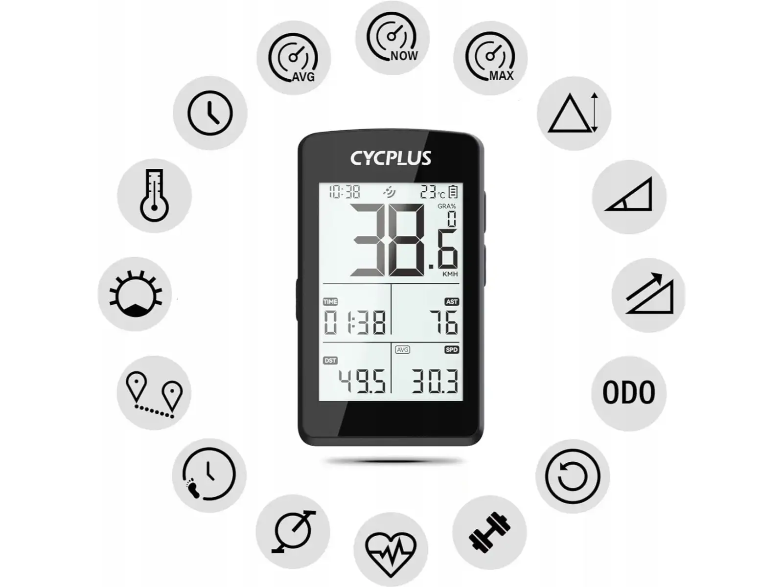 Cycplus M3 Fahrradcomputer