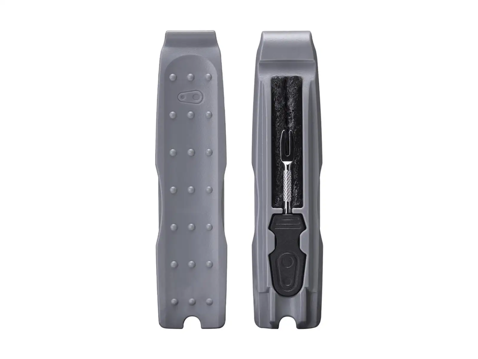 Crankbrothers S.O.S. BC18 Flaschenhalter und Werkzeugset in Schwarz.