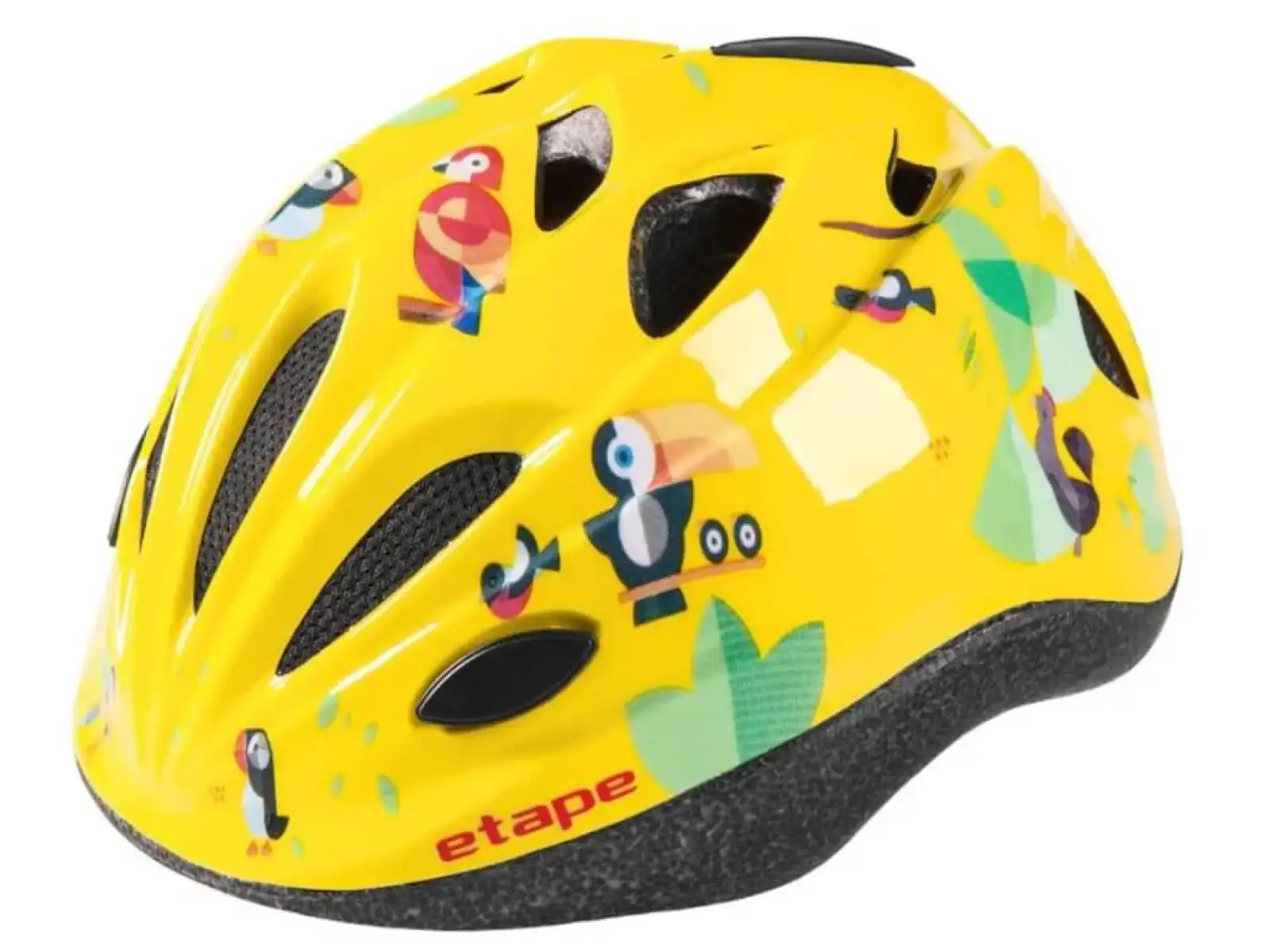 Etape Pony Kinder-Fahrradhelm gelb