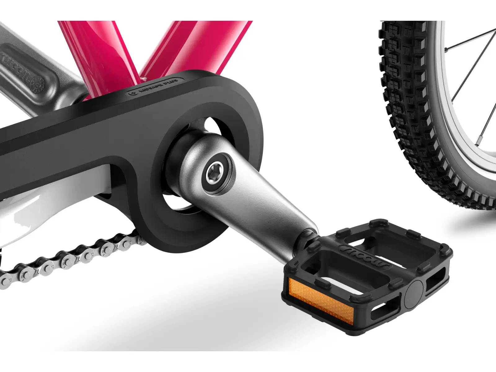 Woom GO 3 Hot Pink 16 Kinderfahrrad