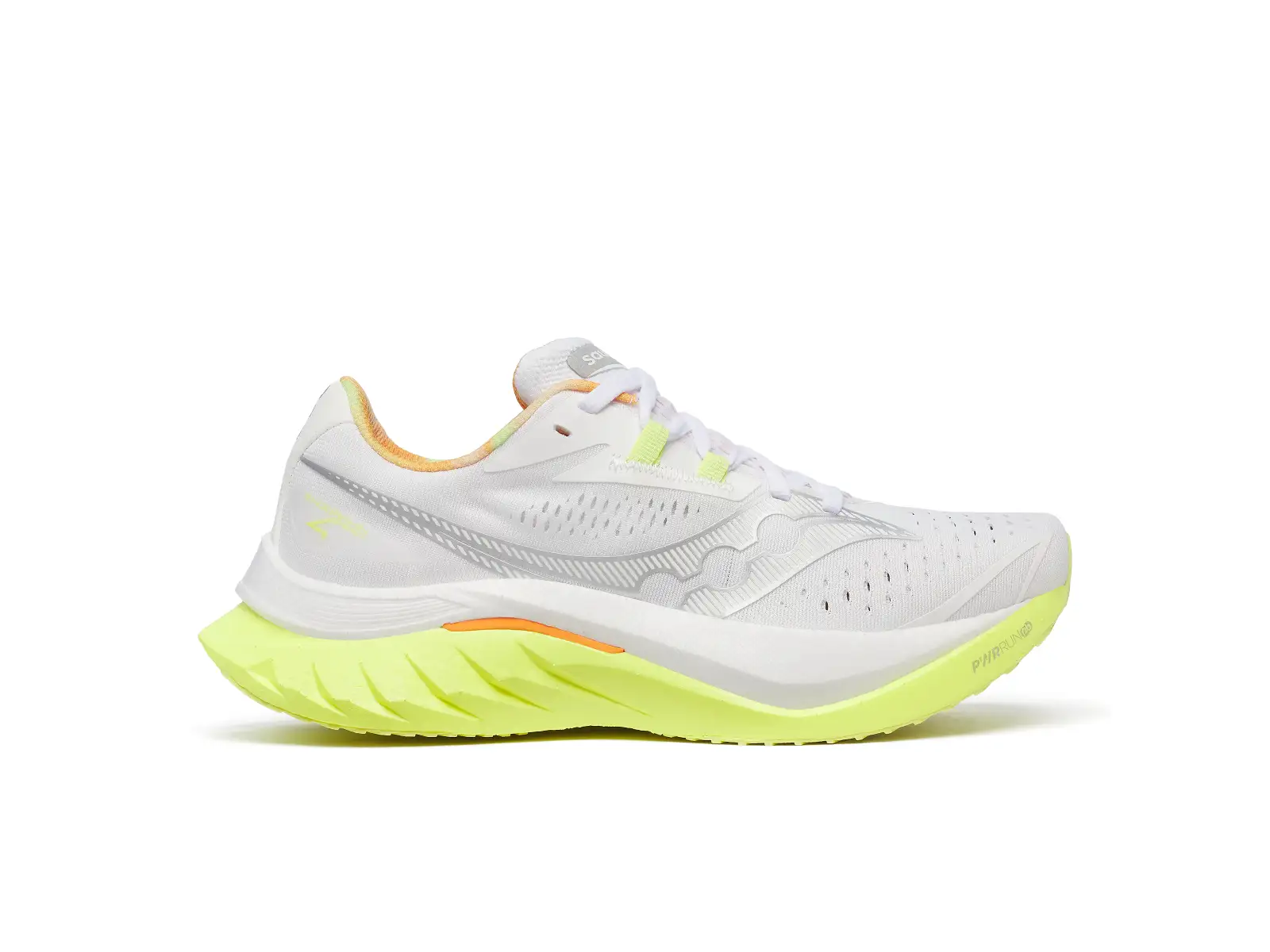 Saucony Endorphin Speed 4 Damen-Laufschuhe White/Sunny