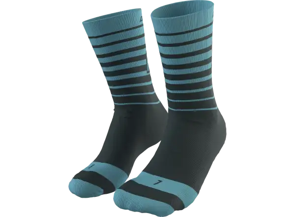 Dynafit Live To Ride Sportsocken Storm Blue.