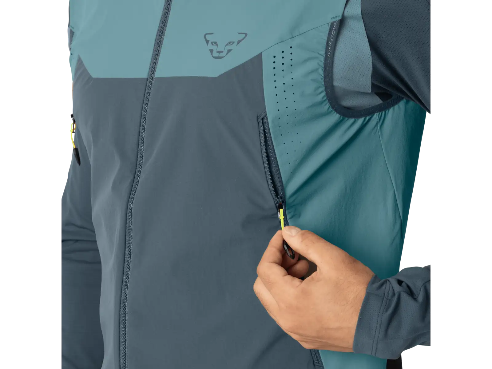 Dynafit Transalper Dynastretch Herrenweste Smoke Blue
