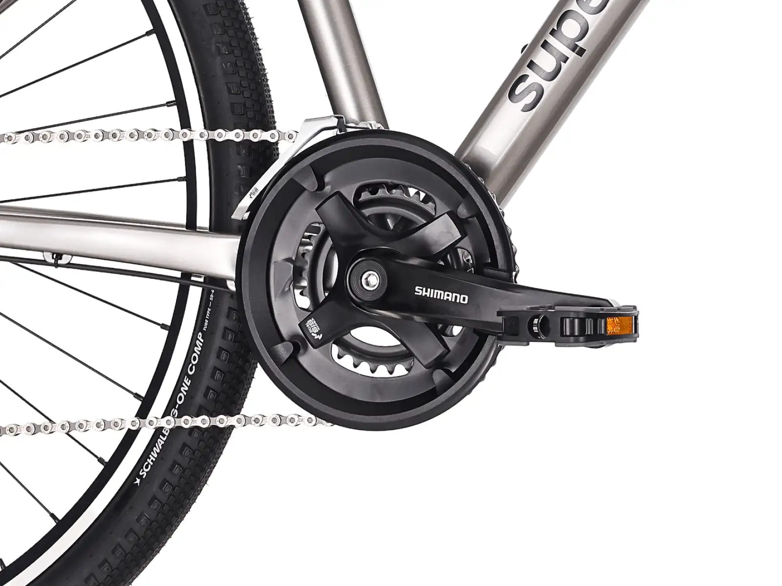 Superior Blox 6.0 Trekkingrad Gloss Dark Chrome