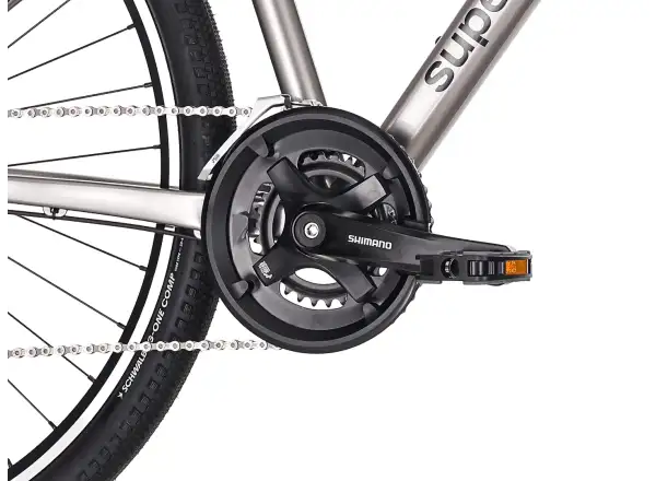 Superior Blox 6.0 Trekkingrad Gloss Dark Chrome
