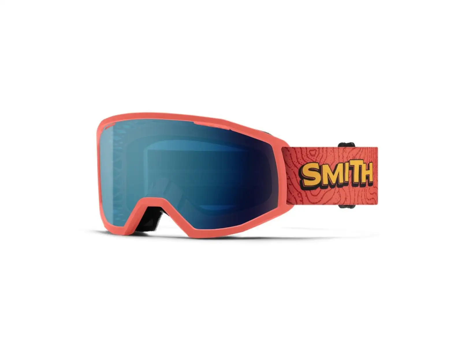 Smith Loam S MTB Brille Blaze/Blue Mirror