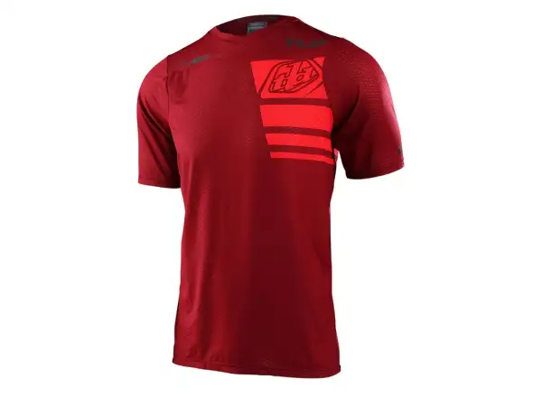 Troy Lee Designs Skyline Air SS Herren-Trikot Kurzarm Stacks Syrah