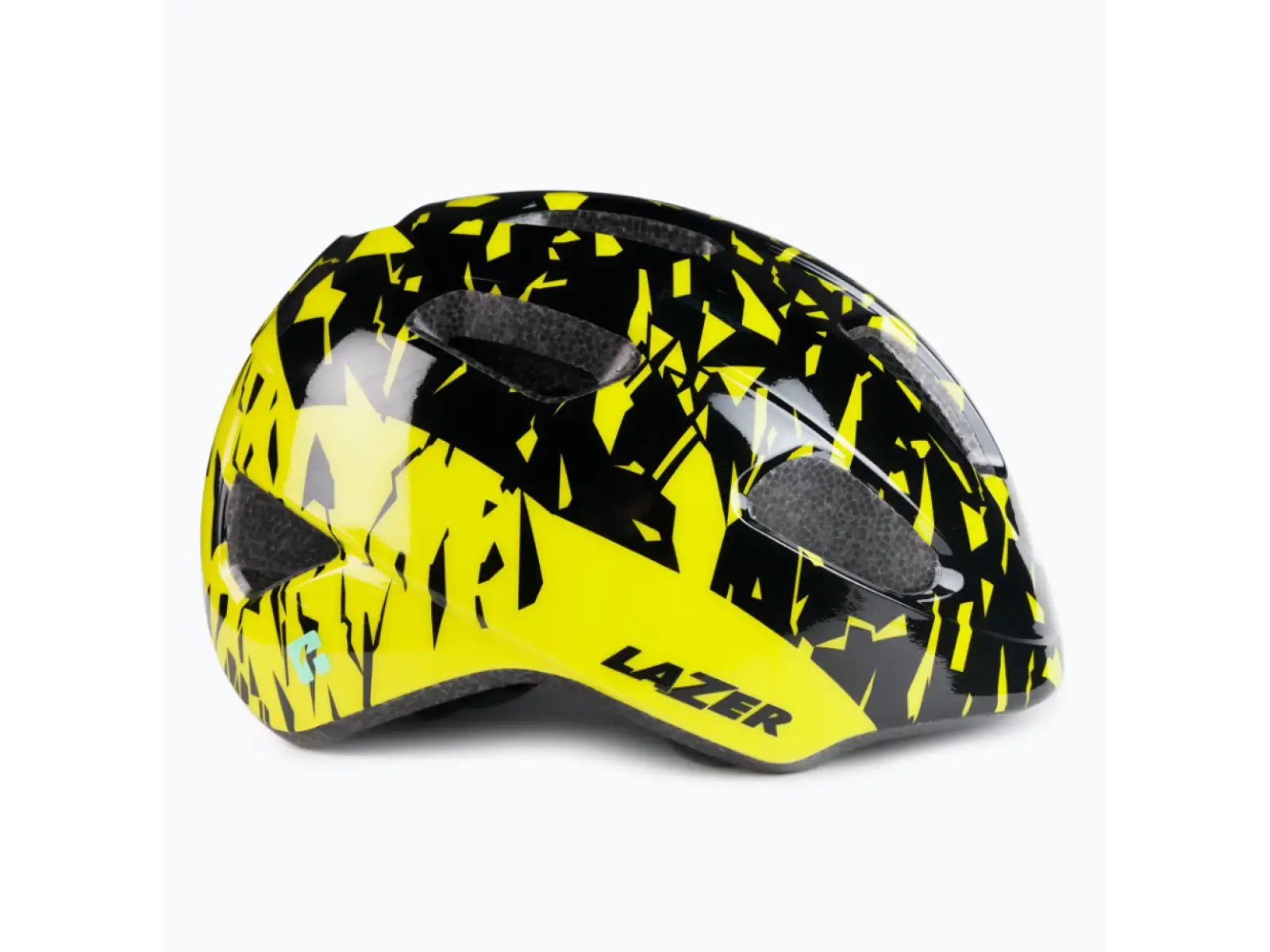 Lazer Nutz KC Helm schwarz gelb