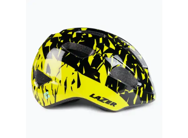 Lazer Nutz KC Helm schwarz gelb