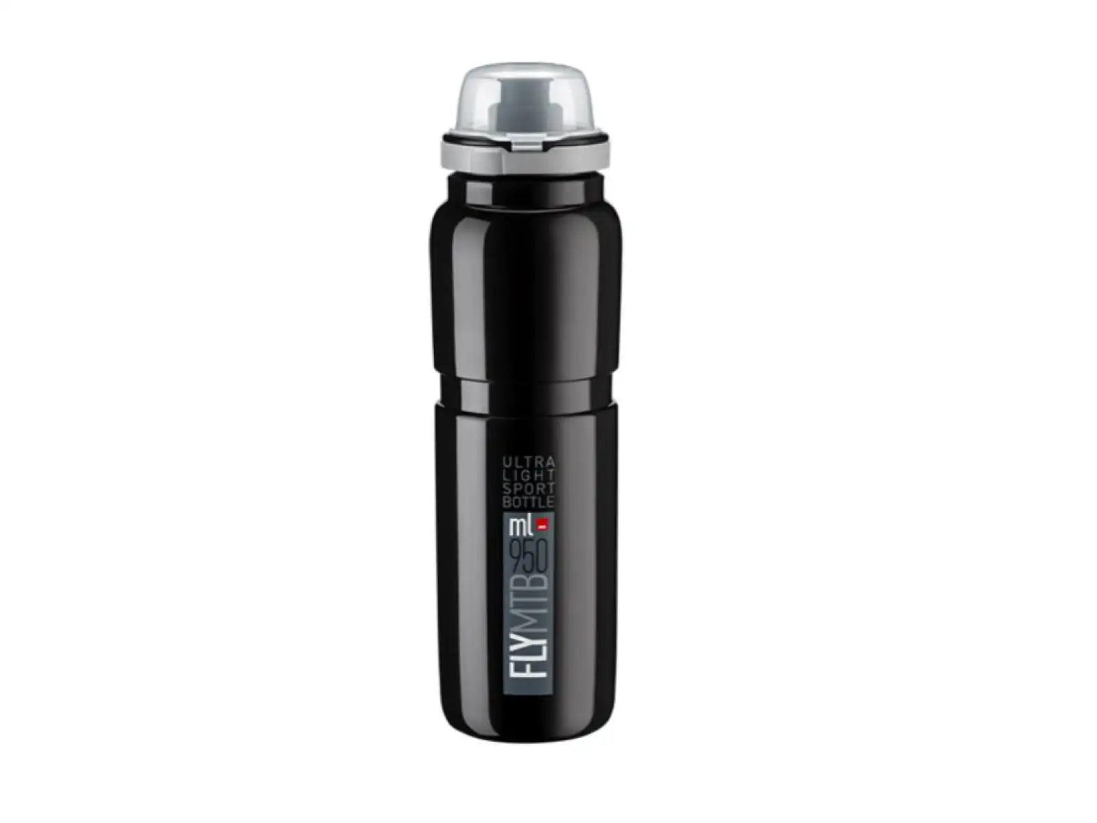 Elite Fly MTB Flasche 950 ml schwarz/grau