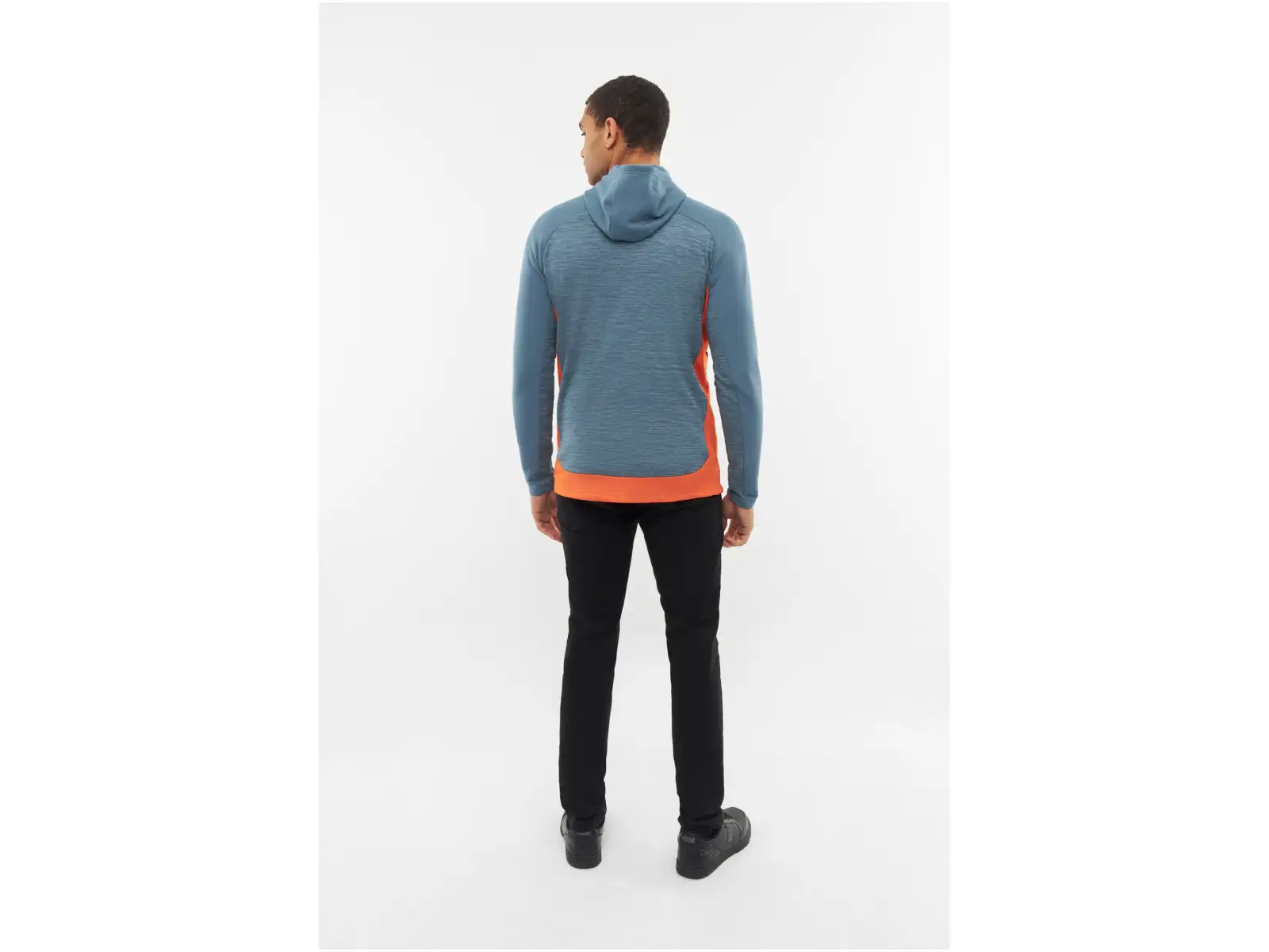Viking Delmore Herren-Hoodie Grey/orange
