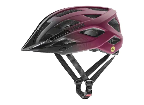 Uvex I-vo 2 Mips Helm Cranberry/Black matt