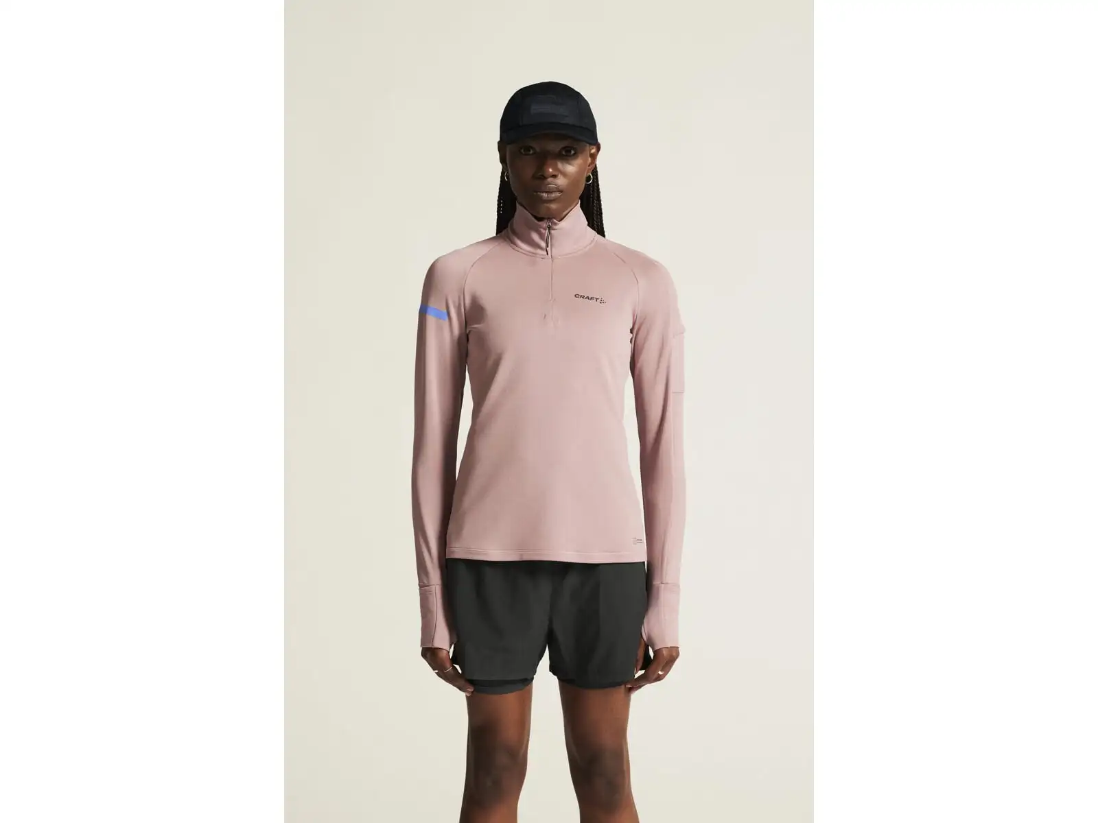 Craft ADV SubZ Damen-Laufshirt Langarm Pink