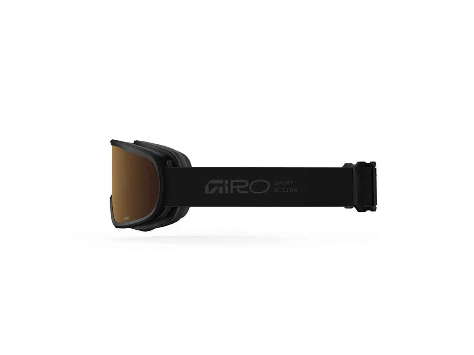 Giro Moxie Damen Skibrille schwarz Stacked/Amber Gold/Yellow (2 Gläser)