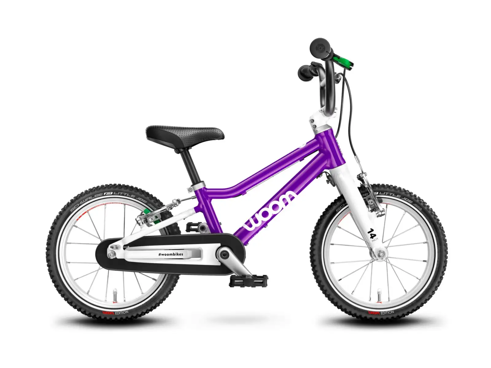 Woom 2 Lila 14 Kinderfahrrad