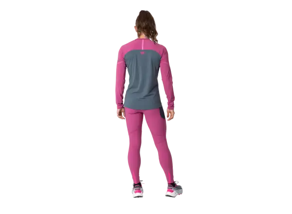 Dynafit Alpine Pro Damen T-Shirt Langarm Magenta