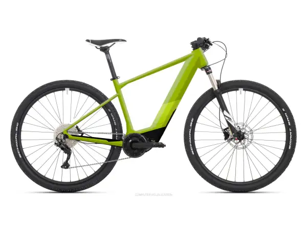 Superior eXC 7039 B Matte Lime Metatllic Mountain E-Bike