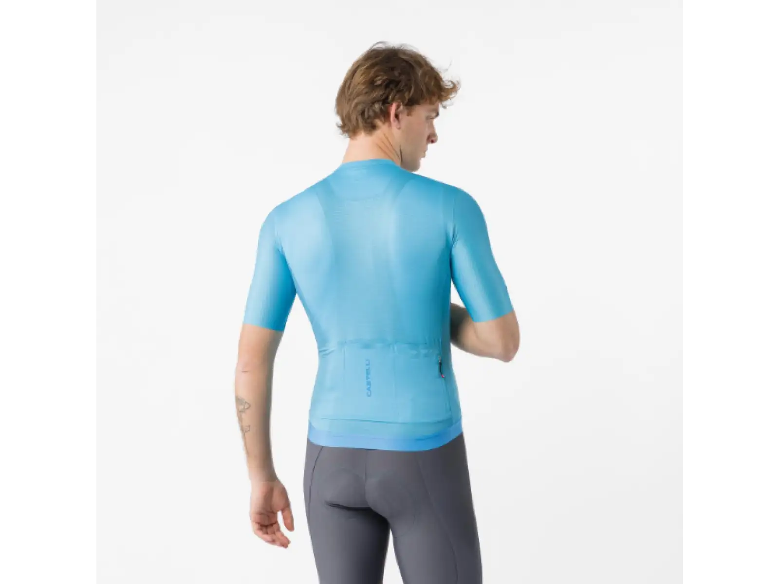 Castelli Espresso 2 Herren-Trikot Kurzarm Neon Cobalt
