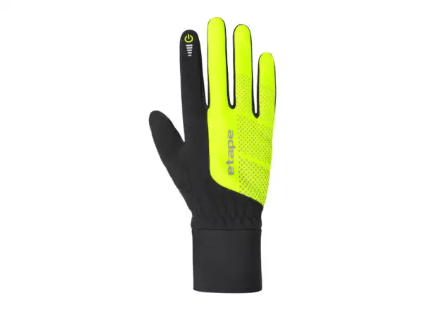 Etape Skin WS Handschuhe schwarz/gelb fluoreszierend