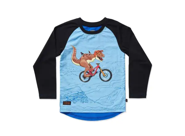 Kids Ride Shotgun Dino Windproof Kindertrikot Langarm
