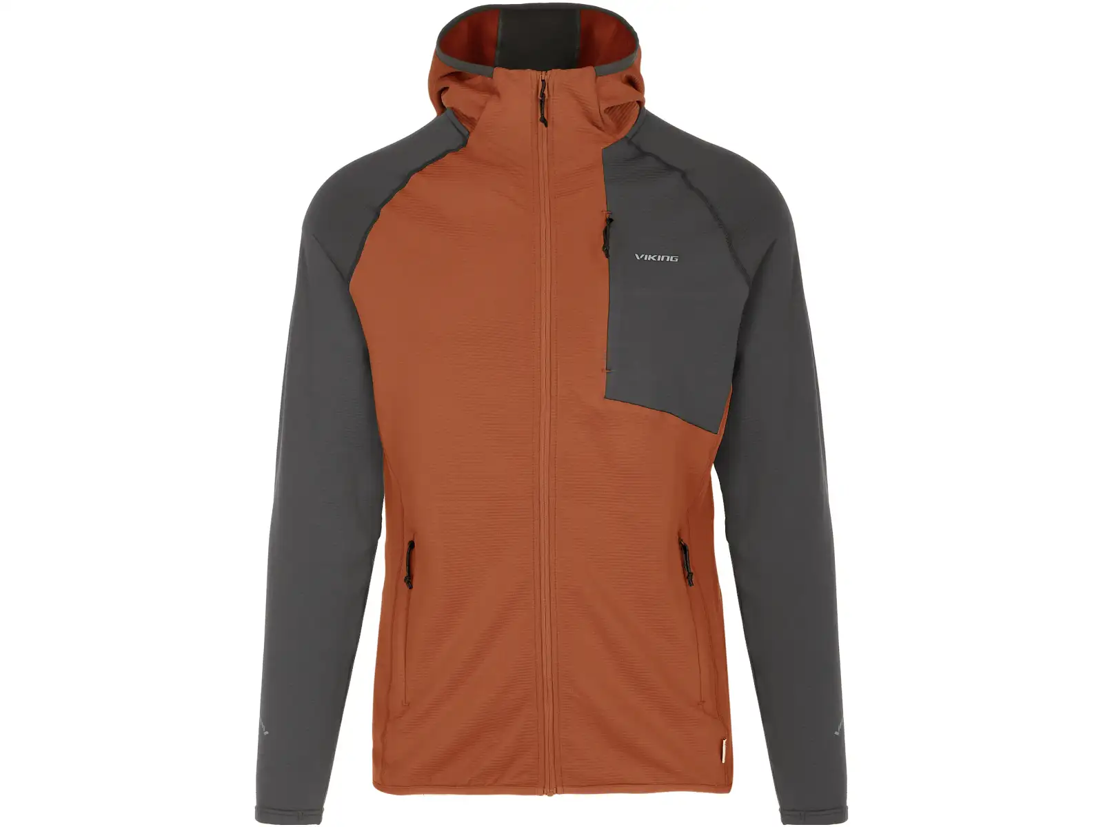 Viking Birger Herren-Sweatshirt Orange/Grey