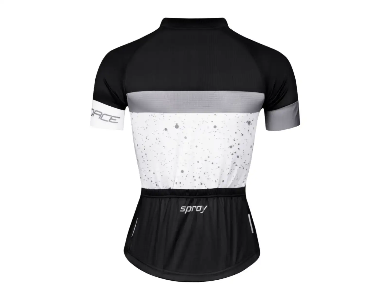 Force Spray Lady Damen Kurzarmtrikot weiß/schwarz
