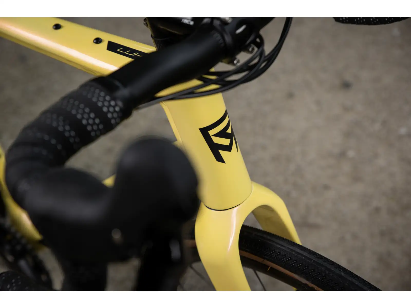 Rock Machine Lukk CR 60 Gravelrad Gloss Sulfur Yellow