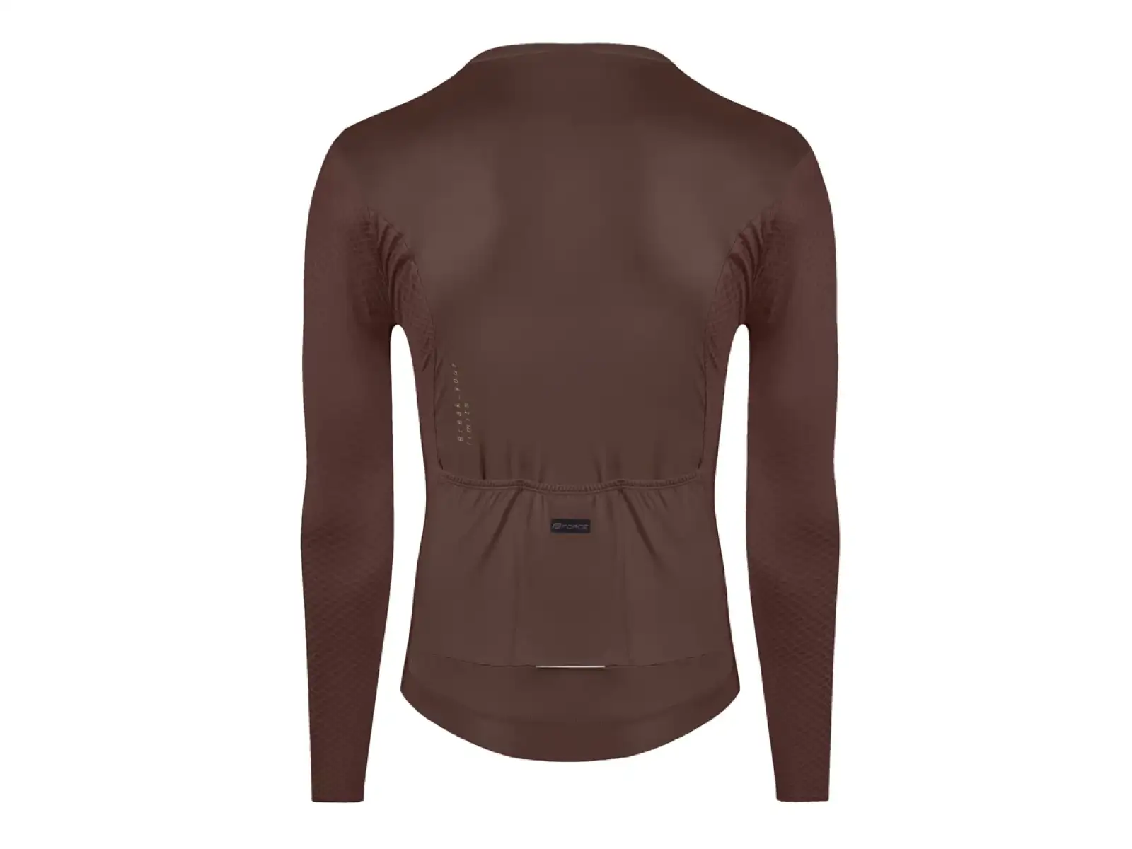 Force Plain Herren-Trikot Langarm braun