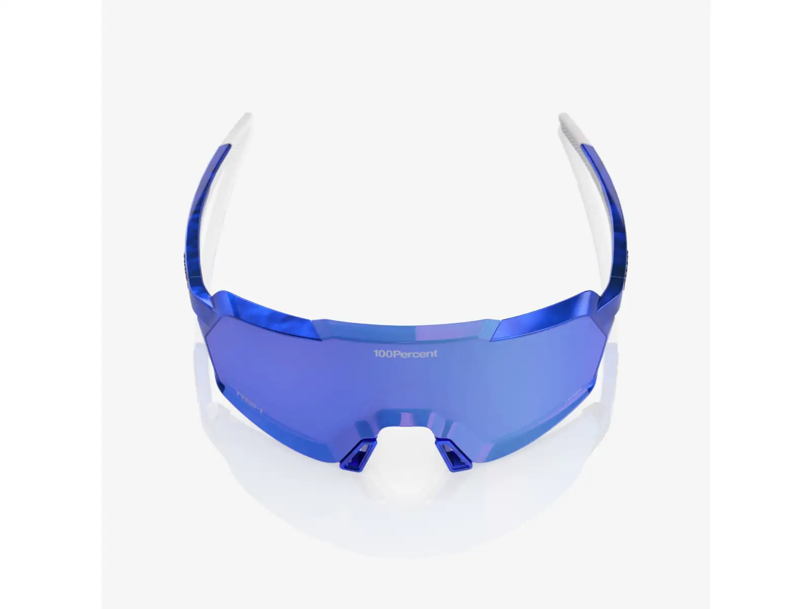 100% Korbin RBH Brille Gloss Blue Holographic/HiPER Royal Blue Mirror Lens