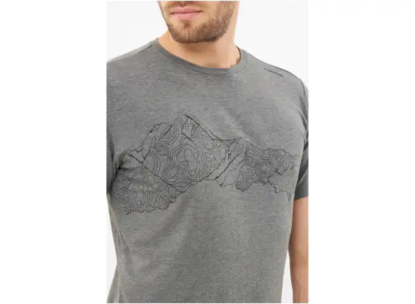 Viking Lako Herren T-Shirt Kurzarm dark grey