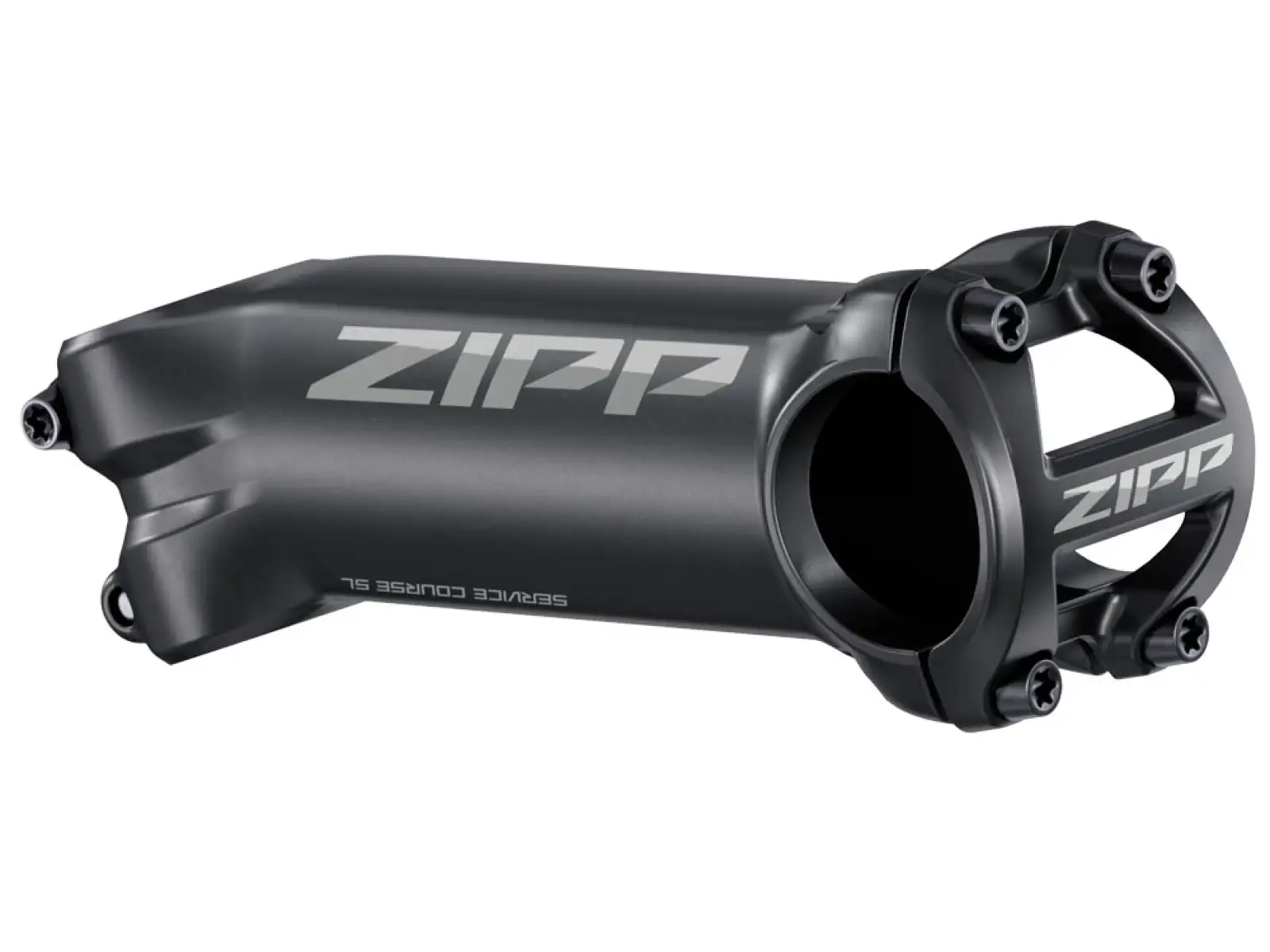 Zipp Service Course SL Vorbau 17° Matt Schwarz/Glanz Logos