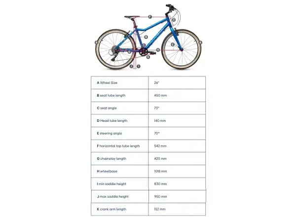 Academy Grade 6 Belt Kinderfahrrad 26" rot
