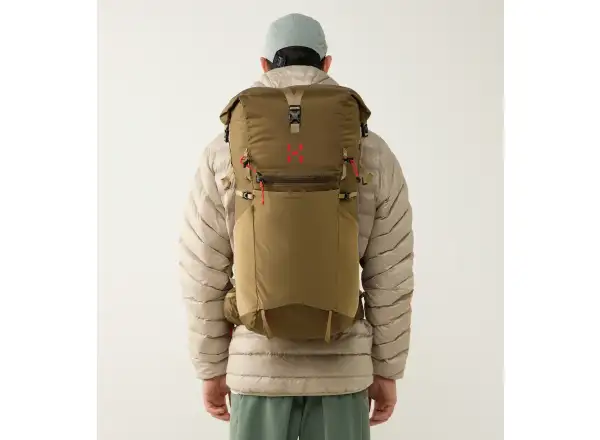 Haglöfs Magma Rolltop 40 WR Rucksack Teak Brown/Oak Brown 40l