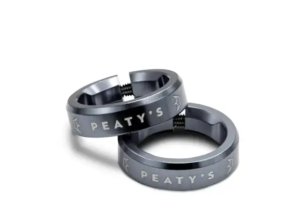 Peaty's Monarch Lock Ring Griffklemme Schiefer