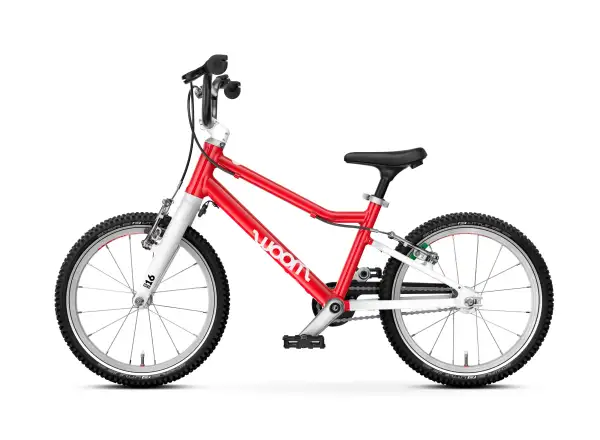 Woom GO 3 Red 16 Kinderfahrrad