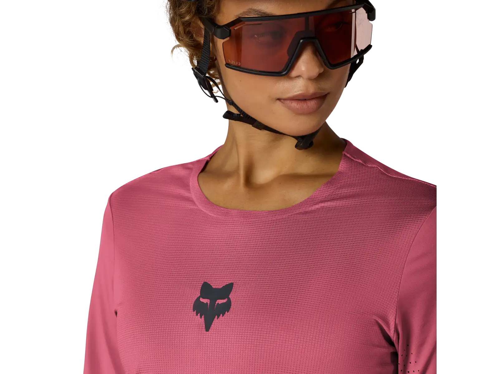 Fox Flexair Damen-Trikot Kurzarm Berry