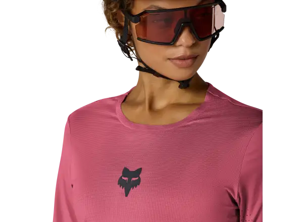 Fox Flexair Damen-Trikot Kurzarm Berry
