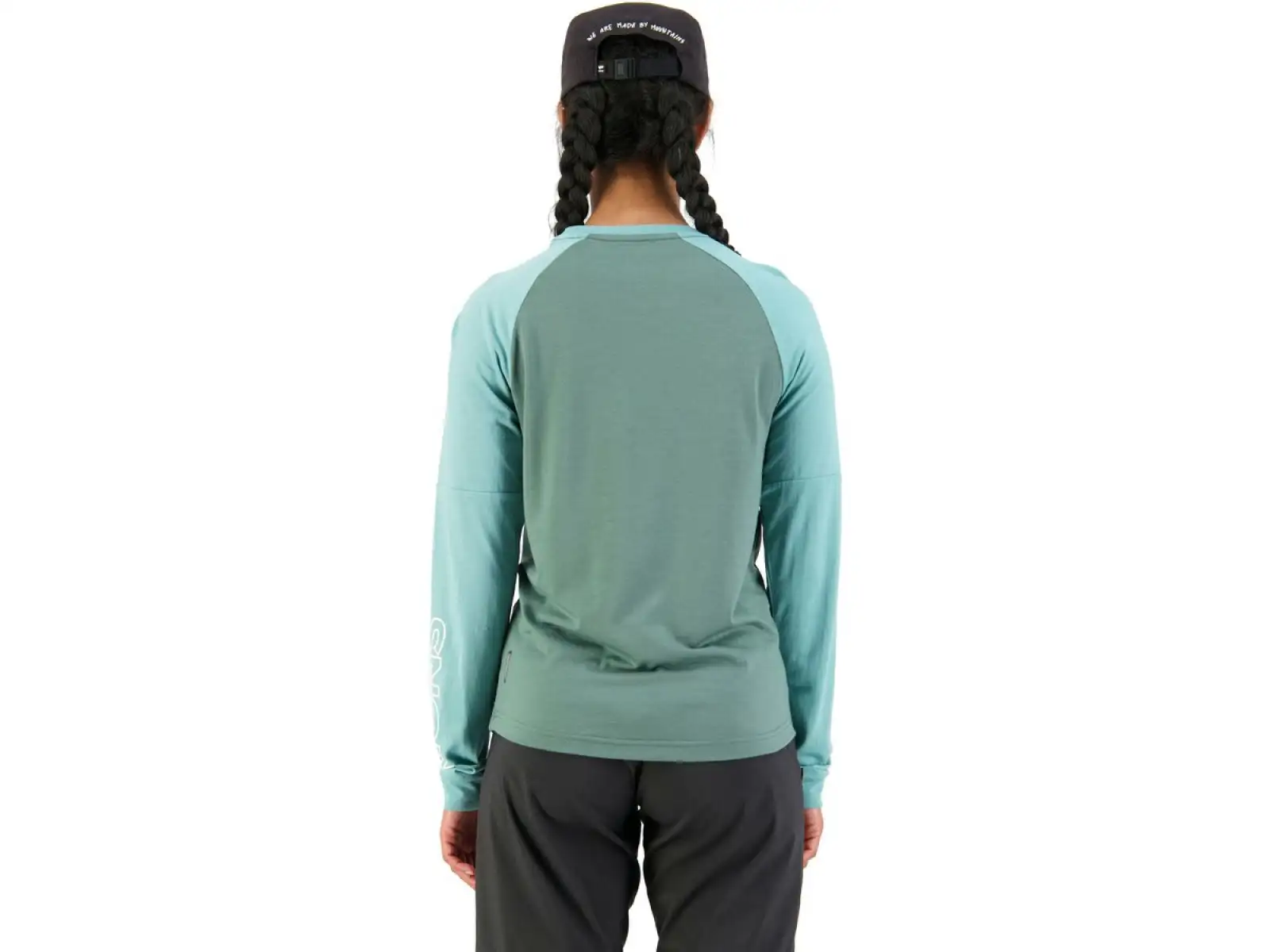 Mons Royale Tarn Merino Shift Wind Damen Langarmshirt salbei/verbrannter salbei