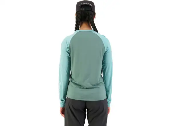 Mons Royale Tarn Merino Shift Wind Damen Langarmshirt salbei/verbrannter salbei