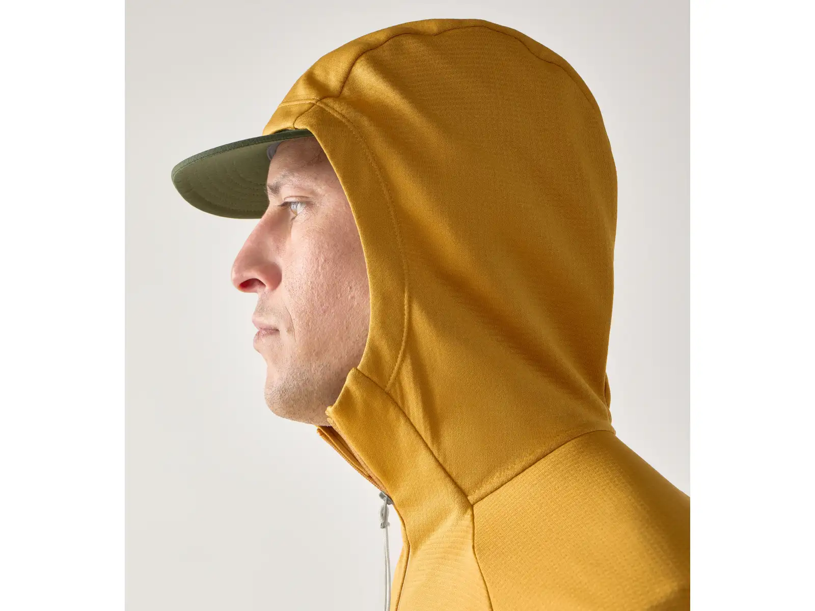 Haglöfs Korp Mid Hood Kapuzenpullover Clay Yellow